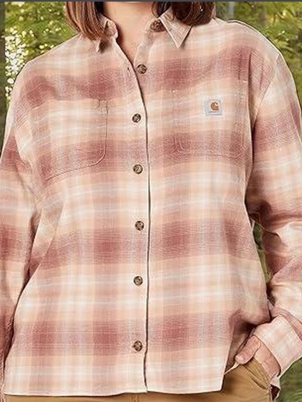 Carhartt Rugged Flex Flannel Button-Up - NWT XS